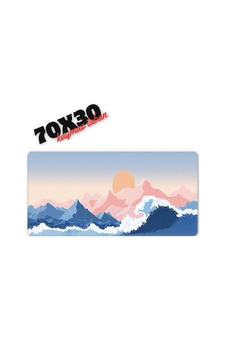 Miaxtreme 70x30 Kaymaz Taban Speed Yüzey Gaming Oyuncu Mousepad Su Geçirmez Gaming Mousepet