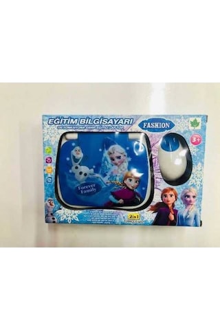 Karlar Ülkesi Elsa Eğitici Oyuncak Bilgisayar Oyuncak Laptop