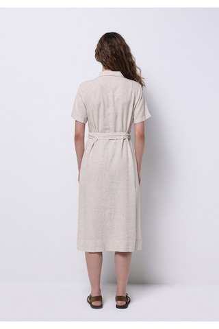 Colins Regular Fit Dokuma Kadın Bej Elbise Cl1068244 Q1.v1 Beı Bej