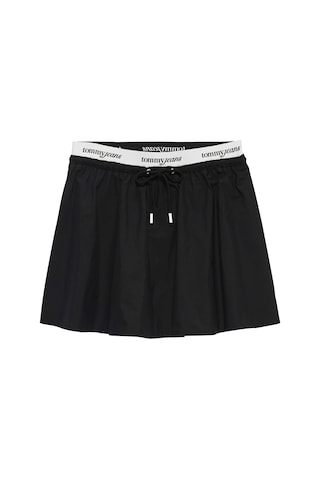 Tommy Hilfiger Kadın Marka Logolu Günlük Kullanıma Uygun Siyah Etek Dw0dw22299 Bds