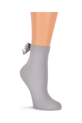 Suwen Tul Soket Çorap Sc3018050 Gri