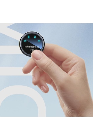 Manyetik Kablosuz Lavalier Mikrofon Ses Video Kayıt Mikrofonu