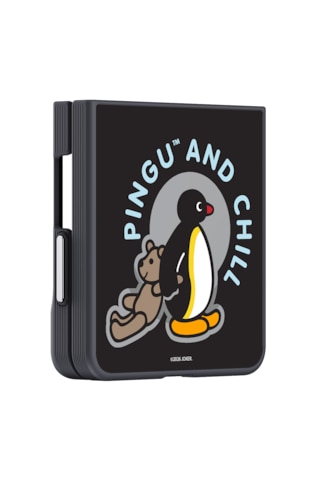 Samsung Galaxy Uyumlu Z Flip8 Aynalı Magnet Kılıf (PinGu)