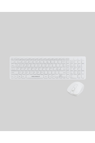 Tam Boy Kablosuz Klavye Mouse Seti - Gelişmiş Bağlantı Ve Sessiz