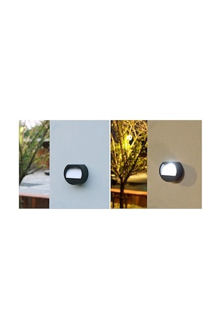 Noas 5w Qua Solar Dış Mekan Duvar Aplik Günışığı Yl84-3001-s Siyah