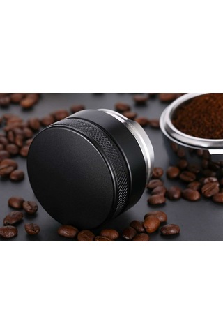 Leezsing Profesyonel 58mm Espresso Hazırlama Aleti - Çift Kaymaz Tutma Kolu, Paslanmaz Çelik Taban Diğer