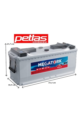 Megatork 12v 135ah 860a Standart Akü