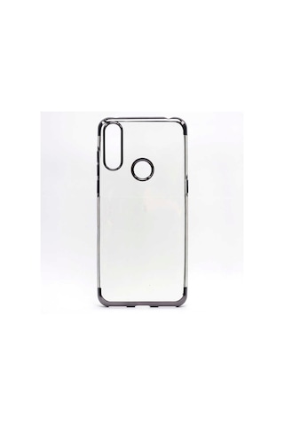 Alcatel 3X 2019 Kılıf Zore Dört Köşeli Lazer Silikon Kılıf