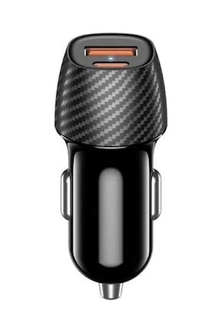 3.0 Qualcomm 2 Usb Hızlı Araç Şarjı 38 Watt Hızlı Şarj Usb Usb-c