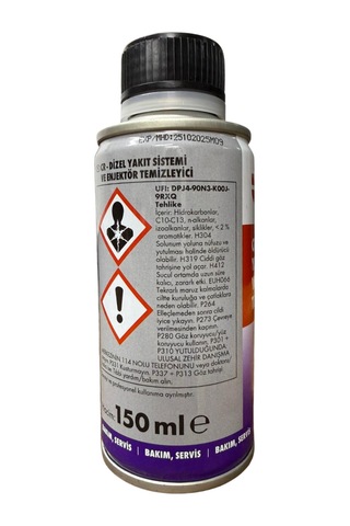 Cr - Dizel Yakıt Sistemi Ve Enjektör Temizleyici 150 Ml
