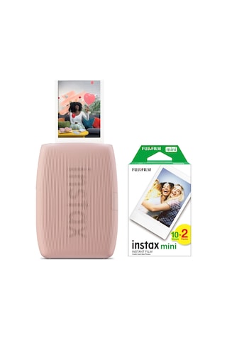 Fujifilm Instax Mini Link 3 Pembe Akıllı Telefon Yazıcısı Ve 20'li Mini Film