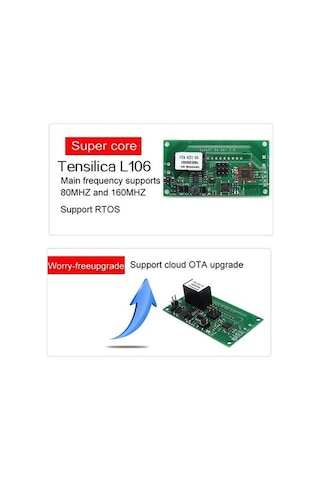 Fastbuy Sonoff Sv 10a 3 Kanallı Wifi Akıllı Anahtar Röle Modülü Alexa Google Home Uygun İos Android, Dc 5v-24v Elektrikli Cih