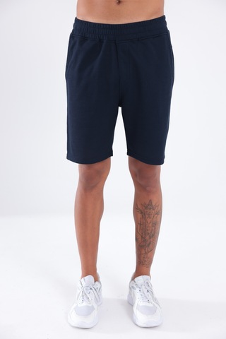 Rowinger Waffle Dokulu Cepli Erkek Şort Navyblue