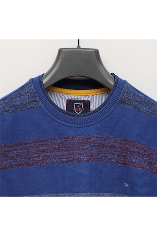 Dio Rise Erkek Uzun Kol İnce Sweatshirt - Czt-105 - Saks Saks