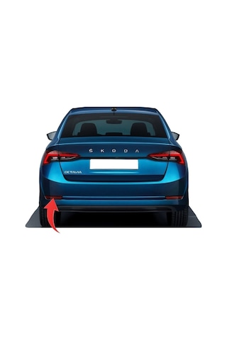 Skoda Octavia 4 Sedan 2021-2024 Arası Modeller Arka Tampon Sol Reflektör 5e7945105