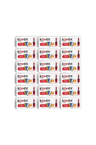 Kotex Tampon Mini 288 Li Set 18pk 16