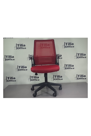 Trendy Çalışma Koltuğu Kırmızı