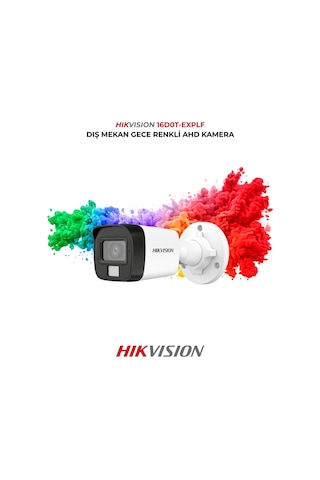 Ds-2ce16d0t-exlpf Gece Renkli Dış Mekan Kamera 2mp 2.8mm