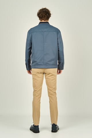 Lucas Erkek Hakim Yaka Cep Detaylı Mevsimlik Spor Mont 2734 Indigo Indigo İndigo