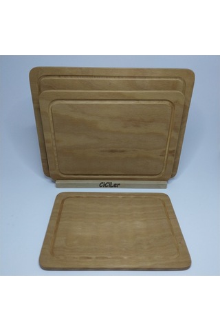 Ahşap Kesme Tahtası 3’Lü Ahşap