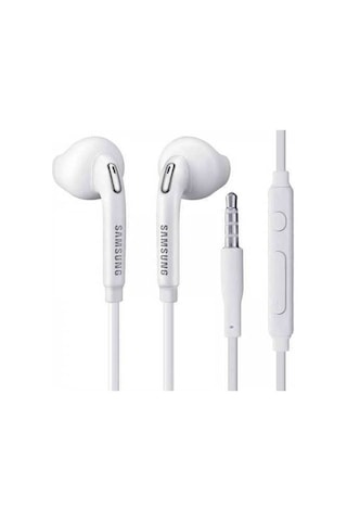 Samsung S7 - S7 Edge Kulakiçi Kulaklık Beyaz