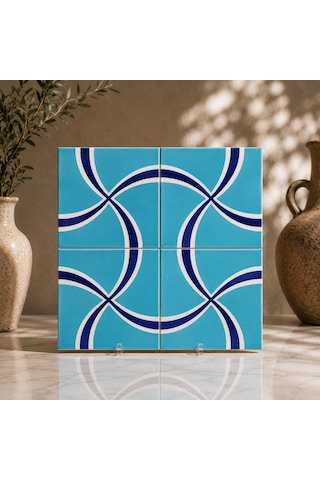 Armada Çini 20x20 Cm Sp 95 Modern Desen Kütahya Çini Karo