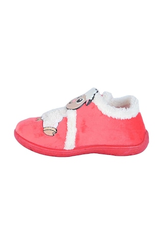 Gezer 03362 Kırmızı Kışlık Kız Çocuk Panduf Ayakkabı 001