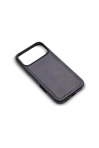 Zawa Apple İphone 17 Pro Uyumlu Deri Arka Koruma Kılıf - Bordo
