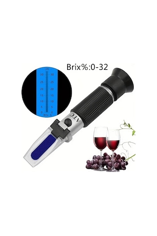 Boatshop1 1 Bilgisayar 2 Adet 1 Adet El Tipi Otomatik Refraktometre Atc 0 32 Brix Bal Sebze Test Cihazı