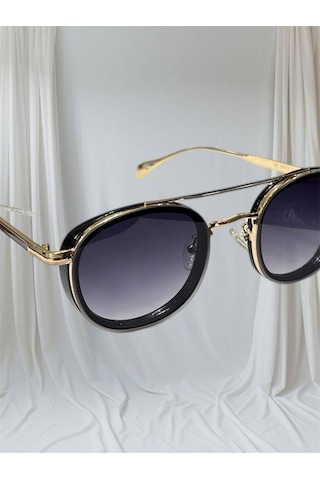 Montblack Mb 2a405 52 19 152 C2 Siyah-gold Erkek Güneş Gözlüğü Altın