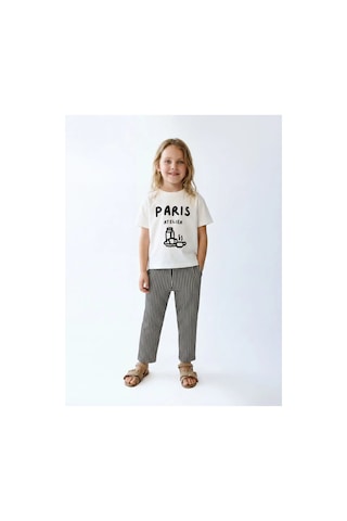 Unisex Paris Atelier Takım Siyah - Beyaz