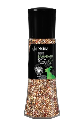 Efsina Sofrada Öğütme Baharatlı Kaya Tuzu 230 G