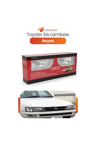 Toyota Sis Farı Seti H3 12v 55w Universal Oto Sis Lambası Güçlü Aydınlatma Takım