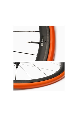 Folinda 2 Adet Tpu Hafif Bisiklet İç Lastik 28g 700x18-32c Yol Bisikleti 85mm Presta Vanjolu Dayanıklı Ağırlığı Azaltan Kırmızı