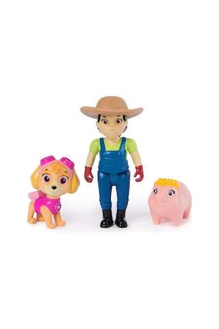 Paw Patrol Pup Core Kahramanlar Skye & Farmer Yumi Paw Patrol