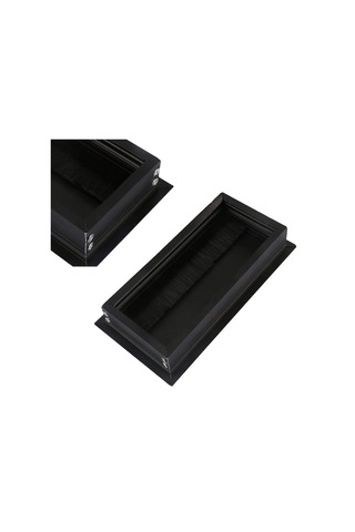 Sones Abs Masa Dikdörtgen Kablo Deliği Kapağı Çıkış Portu Fırçalı Pc Masası Kablo Düzenleyici, Boyut: 100x200mm Gümüş