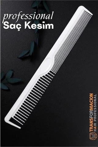 Mey İthalat Profesyonel Kesim Tarağı - Antistatik Karbon Berber & Kuaför Tarağı 21 Cm 721791 Belirtilmemiş