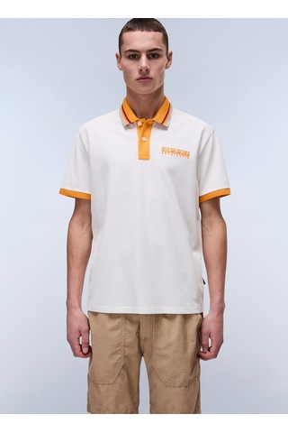 Napapijri Napapıjrı Beyaz E-murlo Ss Erkek T-shirt Np0a4ılyn1a1