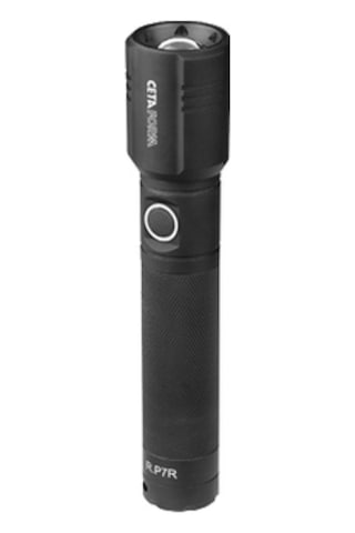 Ceta Form R.P7R Şarjlı El Feneri Focus Özellikli Siyah