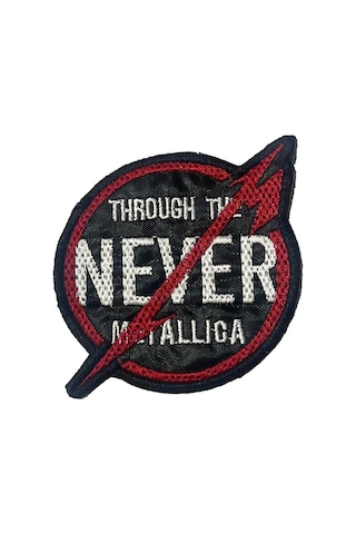 Zepplin Giyim Metallica Through The Never Siyah Patch Yama Zepplin Giyim Metallica Through The Never Siyah Patch Yama