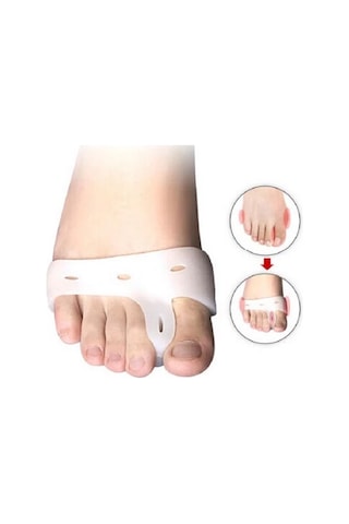 Silikon Makara Ayak Baş Parmak Ayırıcı Başparmak Bunyon Koruyucu