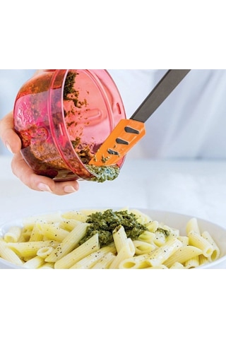 İnce Silikon Spatula Turuncu