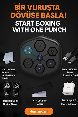 Siyah Onepunch Yeni Nesil Music Boxing-türkçe Program Boks Makine