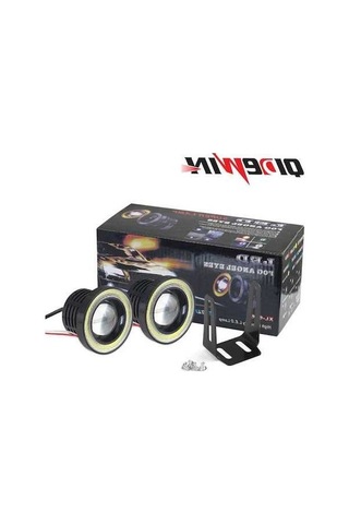 Flybuy 2 Adet Cob Led Lamba 3.5inç 6500k Beyaz, 64-89mm 2.5-3.0-3.5, Araba İç Işıkları-2pcs 1 Adet