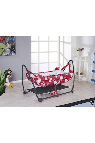 Rumiki Lüks Kolay Kurulumlu Pratik Sallanır Bebek Hamak Beşik