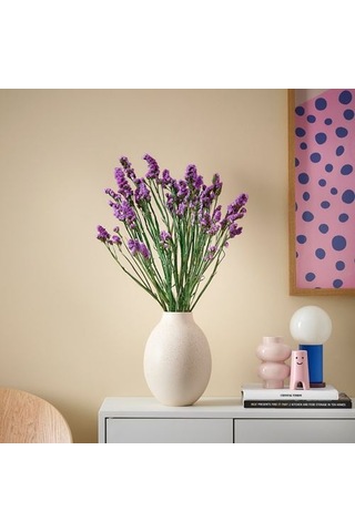 Ikea Torka Dekoratif Kuru Buket, Lila, 70 Cm