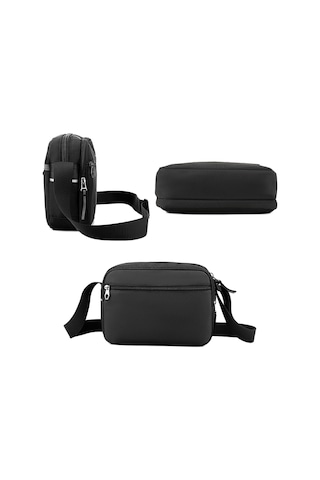 Sones Wepower Erkek Outdoor Günlük Naylon Çapraz Çanta Tek Omuz Çantası Koyu Mavi