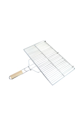 Akt 50'Lik Krom Kaplamalı Düz Barbekü Düz Izgara Seciniz-Seciniz