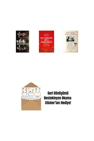 Toplu Oyunlar Ciltli + Öyle Kargaşada Böyle Karşılaşmalar + Halim'e İthaflar + Okuma Sticker'ları