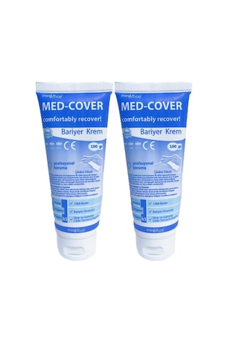 Med-Cover Bariyer Krem 100 Gr - Koruyucu Bariyer Kremi - 2 Adet